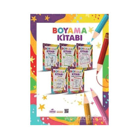 Boyama Kitabı 5'li Set- Ravza Yayınları