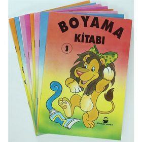 BOYAMA KİTABI (8 KITAP TAKIM) - KOLEKTIF