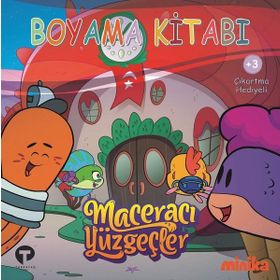Boyama Kitabı - Maceracı Yüzgeçler 4 - Arzu Demirel Birinci