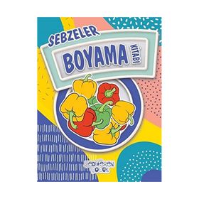 Boyama Kitabı Sebzeler - Kollektif
