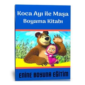 Boyama Kitabım Maşa İle Koca Ayı - kollektif