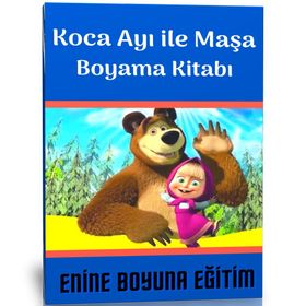 Boyama Kitabım Maşa İle Koca Ayı - kollektif