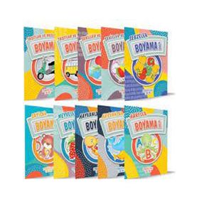 Boyama Kitapları 10 Kitap Takım Bilgenur Çorlu