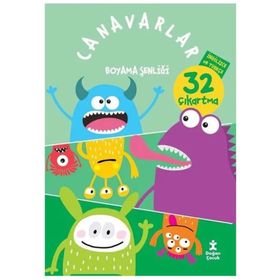 Boyama Şenliği Canavarlar - Doğan Yayınları