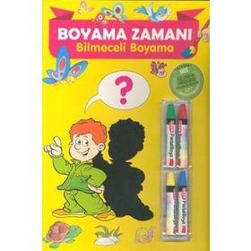 Boyama Zamanı Bilmeceli Boyama - Parıltı Komisyon Kollektif Heyet-Kurul-Komisyon