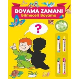 Boyama Zamanı Bilmeceli Boyama - Parıltı Komisyon Kollektif Heyet-Kurul-Komisyon