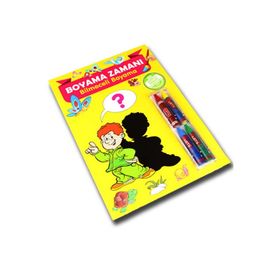 Boyama Zamanı Bilmeceli Boyama - Parıltı Komisyon Kollektif Heyet-Kurul-Komisyon