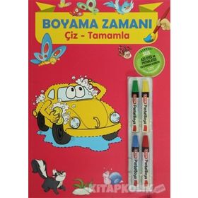 Boyama Zamanı Çiz - Tamamla - Parıltı Komisyon Kollektif Heyet-Kurul-Komisyon
