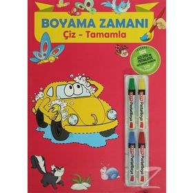 Boyama Zamanı Çiz - Tamamla - Parıltı Komisyon Kollektif Heyet-Kurul-Komisyon