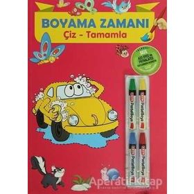 Boyama Zamanı Çiz - Tamamla - Parıltı Komisyon Kollektif Heyet-Kurul-Komisyon