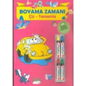 Boyama Zamanı Çiz - Tamamla - Parıltı Komisyon Kollektif Heyet-Kurul-Komisyon