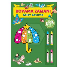 Boyama Zamanı Kolay Boyama - Parıltı Yayınları