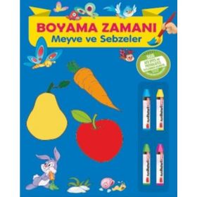 Boyama Zamanı Meyve ve Sebzeler - Parıltı Komisyon Kollektif Heyet-Kurul-Komisyon
