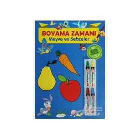 Boyama Zamanı Meyve ve Sebzeler - Parıltı Komisyon Kollektif Heyet-Kurul-Komisyon