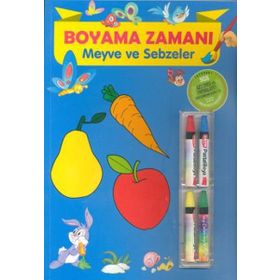 Boyama Zamanı Meyve ve Sebzeler - Parıltı Komisyon Kollektif Heyet-Kurul-Komisyon