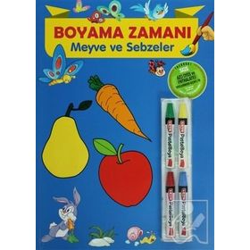 Boyama Zamanı Meyve ve Sebzeler - Parıltı Komisyon Kollektif Heyet-Kurul-Komisyon