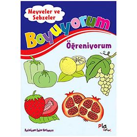 BOYUYORUM ÖĞRENİYORUM MEYVELER VE SEBZELER - AZIZ SİVASLIOĞLU
