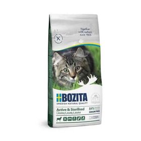 Bozita Active 10 kg Kuzu Etli Kısırlaştırılmış Tahılsız Yetişkin Kedi Maması