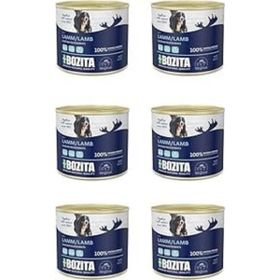 Bozita Kuzu Etli 6x625 gr Yaş Köpek Mama