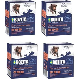 Bozita Somon Balıklı Tahılsız 4x370 gr Köpek Yaş Mama