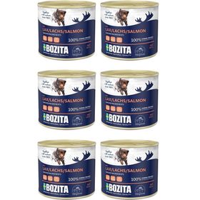 Bozita Somonlu 6x625 gr Yaş Köpek Mama
