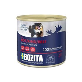 Bozita Tahılsız Sığır Etli 6x625 gr Köpek Konserve