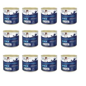 Bozita Tahılsız Somon Balıklı 12x625 gr Köpek Konserve
