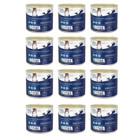 Bozita Tahılsız Somon Balıklı 12x625 gr Köpek Konserve
