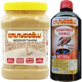 Bozkır Tahin Merkezi 935 gr Beyaz Tahin + 950 gr Keçiboynuz Pekmezi