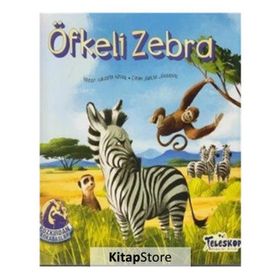 Bozkırdan Arkadaşlar-Öfkeli Zebra - Nikoleta Novak