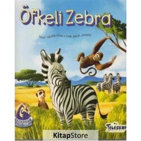 Bozkırdan Arkadaşlar-Öfkeli Zebra - Nikoleta Novak