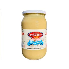 Bozkırlı Çavuşoğlu Cam Kavanoz 930 gr Kavrulmamış Beyaz Tahin (3 adet)