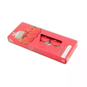 Bozkurt Scented Tealights Çilek 10'lu Mum