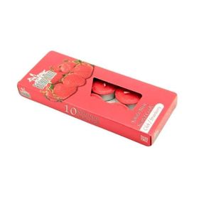 Bozkurt Scented Tealights Çilek 10'lu Mum