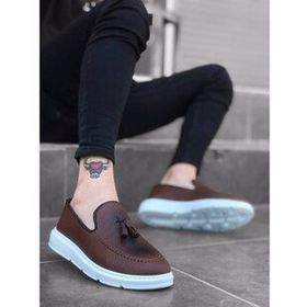 BPM BA0005 Taba Beyaz Erkek Spor Ayakkabı