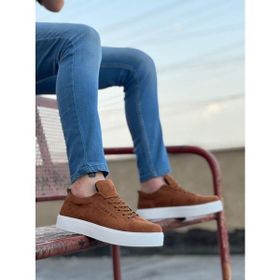 Bpm BA0104 Taba Süet Beyaz Taban Erkek Spor Ayakkabı