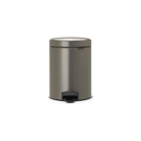 Brabantia 112683 Newicon Pedallı Platin 5 lt Çöp Kutusu