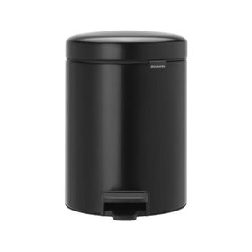Brabantia 112928 Newicon Pedallı Matt Siyah 5 lt Çöp Kutusu