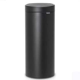 Brabantia 128967 Touch Bın New Dokunmatik Ayışığı Siyahı 30 lt Çöp Kutusu