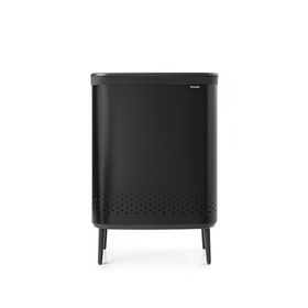 Brabantia 200564 İki Bölmeli 2x45 lt Siyah Çamaşır Sepeti