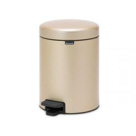 Brabantia 304422 Newicon Şampanya Rengi 5 lt Pedallı Çöp Kutusu