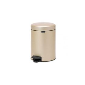 Brabantia 304422 Newicon Şampanya Rengi 5 lt Pedallı Çöp Kutusu