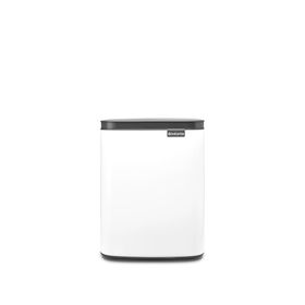 Brabantia Beyaz Kapaklı Duvar Montajlı Ofis Çöp Kutusu
