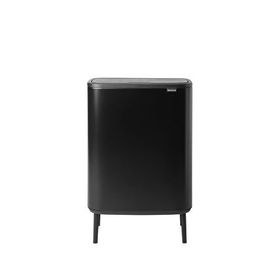 Brabantia Bo Matt Black Hi Çelik Siyah 60 lt Dokunmatik Mutfak Çöp Kovası