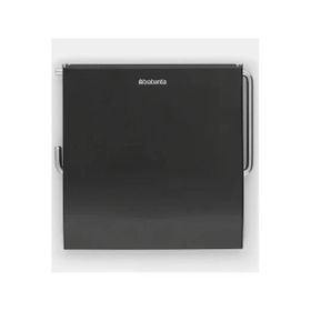 Brabantia Classic Siyah Mat Tuvalet Kağıdı Tutacağı