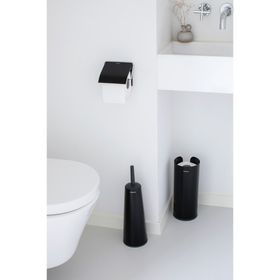 Brabantia Classic Siyah Mat Tuvalet Kağıdı Tutacağı