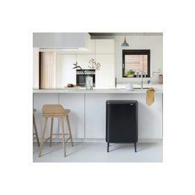 Brabantia Dokunmatik Matt Black 60 lt Çöp Kutusu