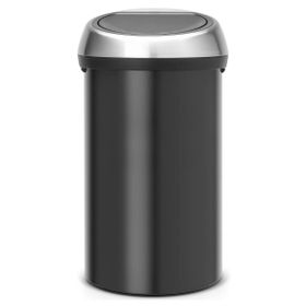 Brabantia Dokunmatik Matt Black 60 lt Çöp Kutusu