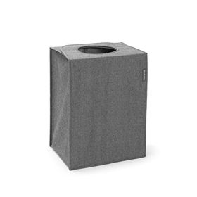 Brabantia Kumaş Köşeli Siyah 55 lt Çamaşır Sepeti