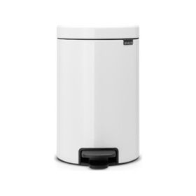 Brabantia Newicon 12 lt Beyaz Pedallı Çöp Kutusu